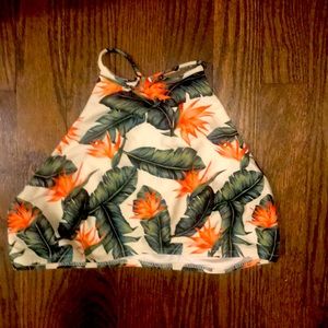 Show Me Your Mumu "High-Neck Bikini Top" -- NWOT